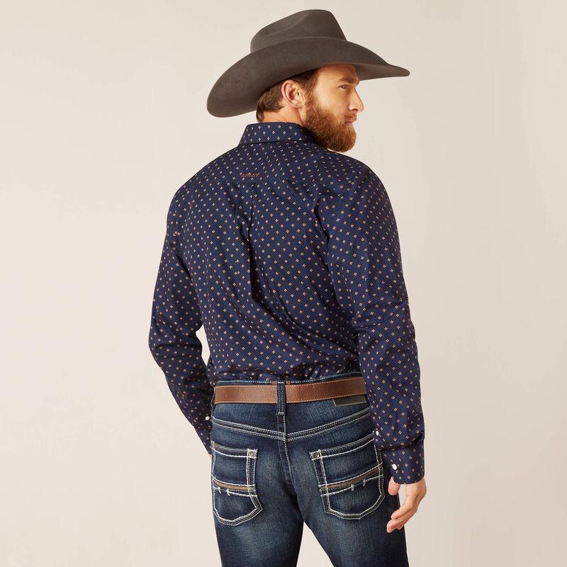 Ariat Men's Shirt Western Fit Wrinkle Free Kaiser Classic Fit - Image 2