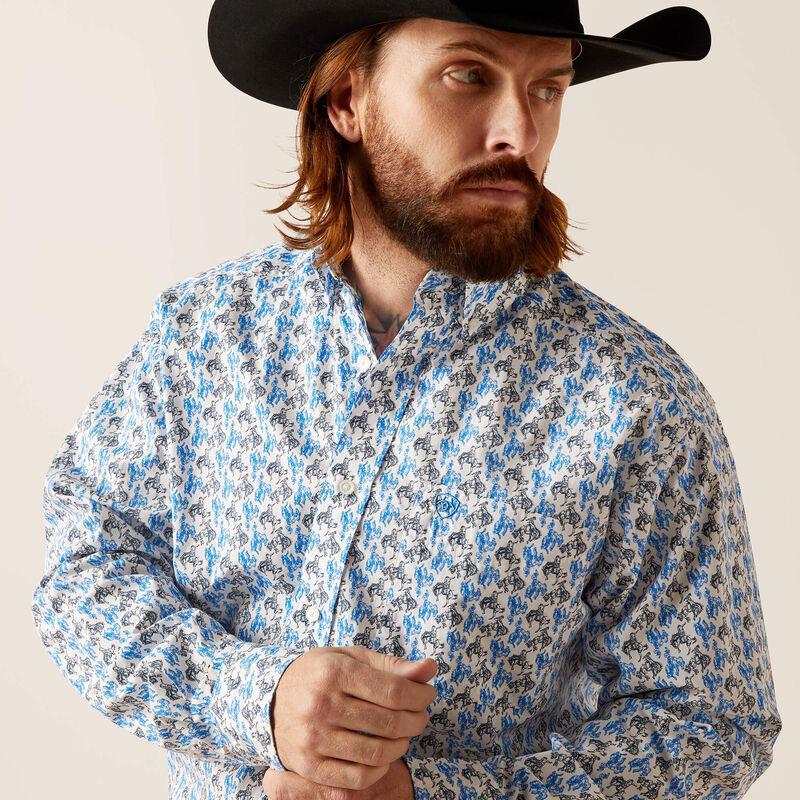 Ariat Men's Shirt Western Peerce Classic Fit-CLEARANCE - Image 3