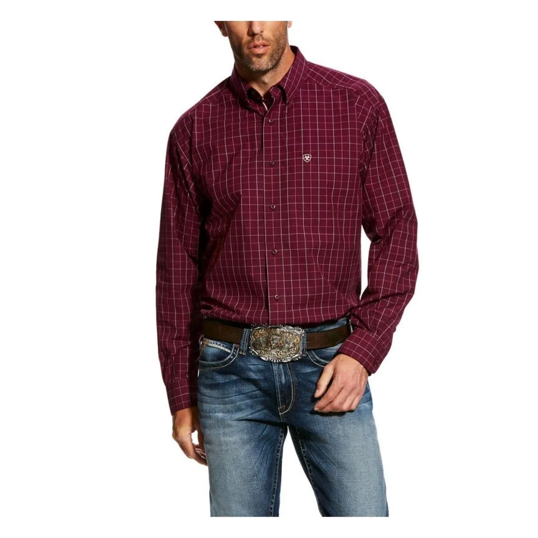 Ariat Men's Dunn LS Perf Shirt shirt
