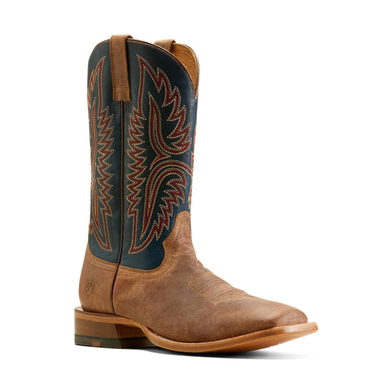 Ariat Men's Tanglewood - Bone/Honorable Cowboy Boots Blue -CLEARANCE