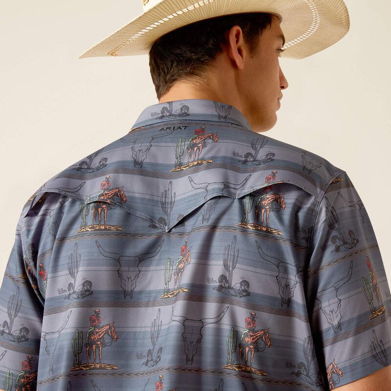 Ariat Men's Western Shirt Fitted VenTEK - Image 2