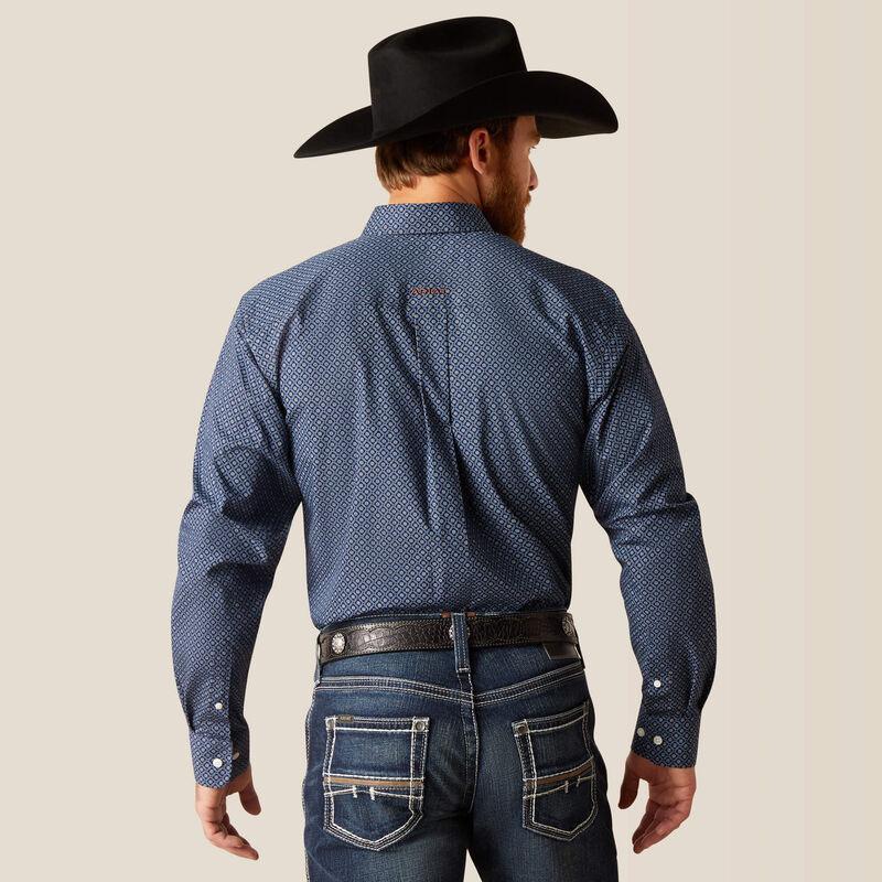 Ariat Men's Western Shirt Wrinkle Free Keagan Fitted Shirt - Image 6