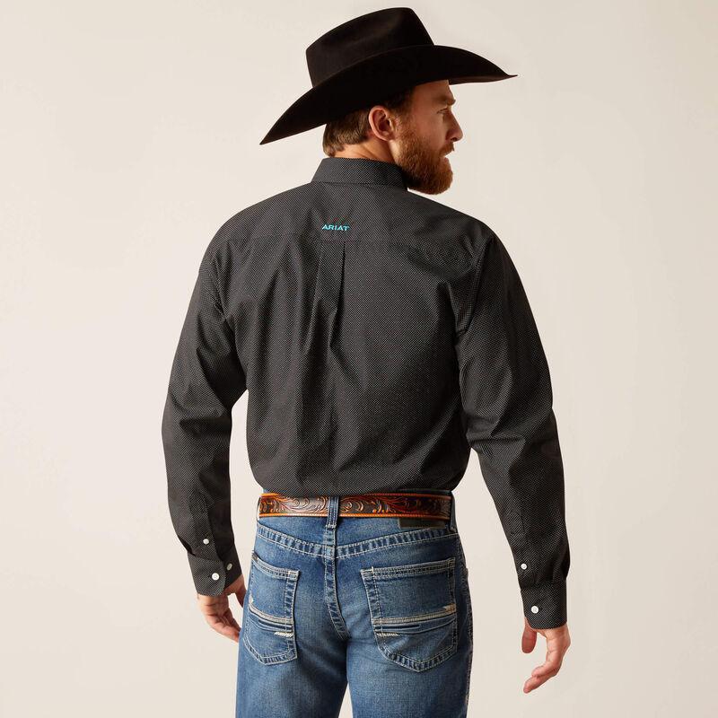 Ariat Men's Wrinkle Free Gian Fitted Shirt - Image 3
