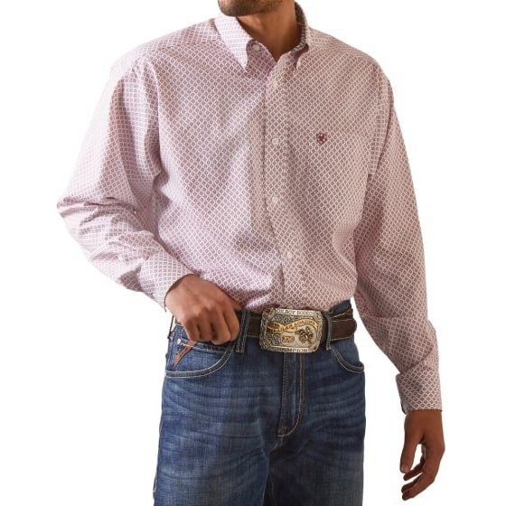 Ariat Men's Shirt Casual Long Sleeve Button Down Collar