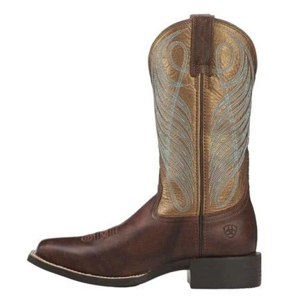 Ariat Women's Cowgirl Boots Round Up Wide Square Toe - Image 2