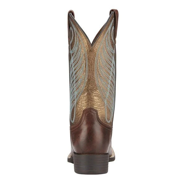 Ariat Women's Cowgirl Boots Round Up Wide Square Toe - Image 3