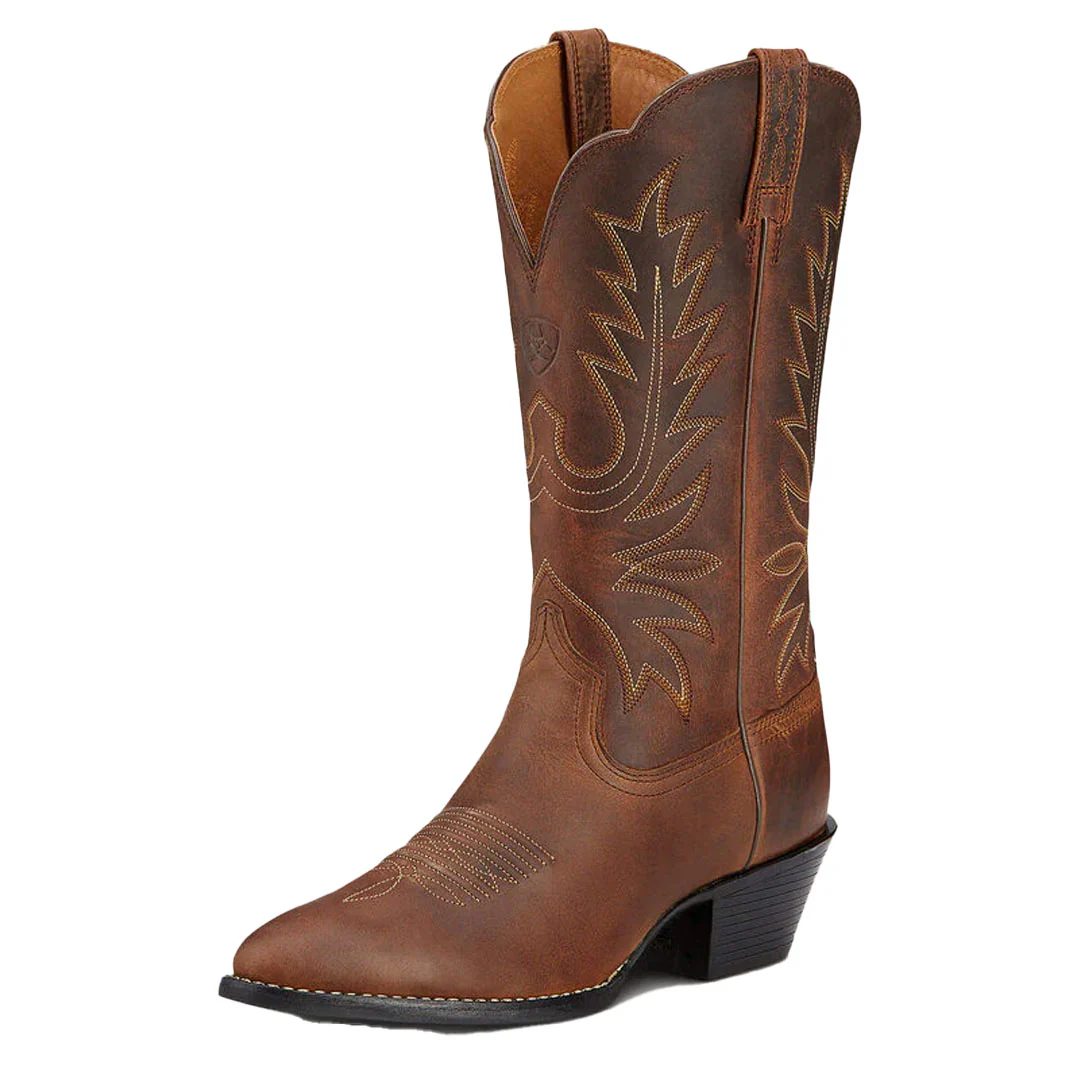 Ariat Women’s Heritage Western R Toe Cowgirl Boots - Image 3