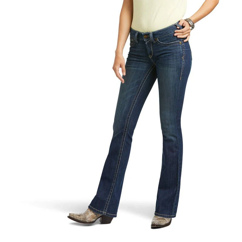 Ariat Women’s R.E.A.L Mid Rise Corinne Bootcut Jean