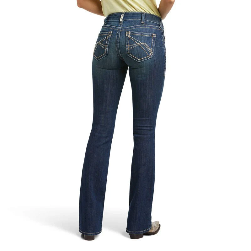 Ariat Women’s R.E.A.L Mid Rise Corinne Bootcut Jean - Image 2