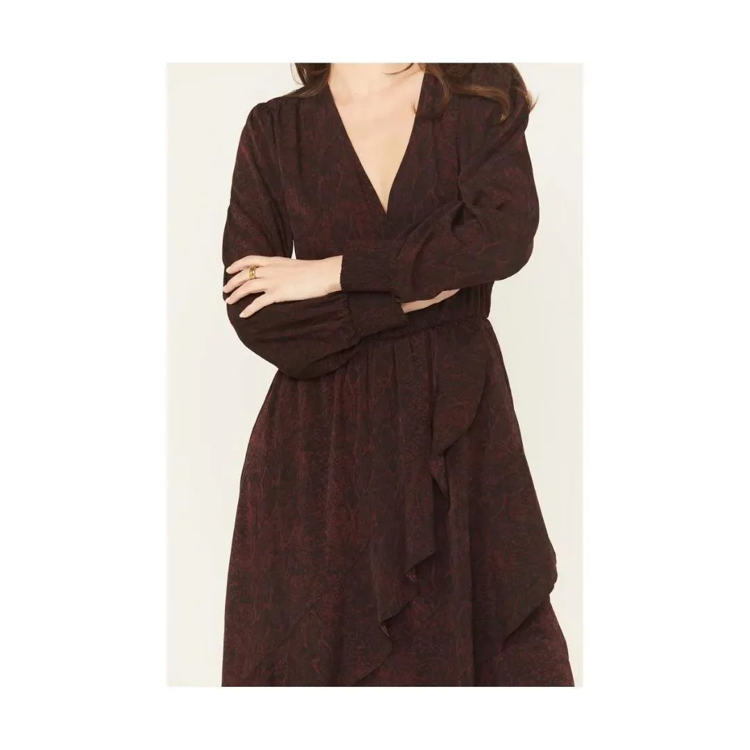 Ariat Women's Arizona Long Sleeve High-Low Dress - Image 2