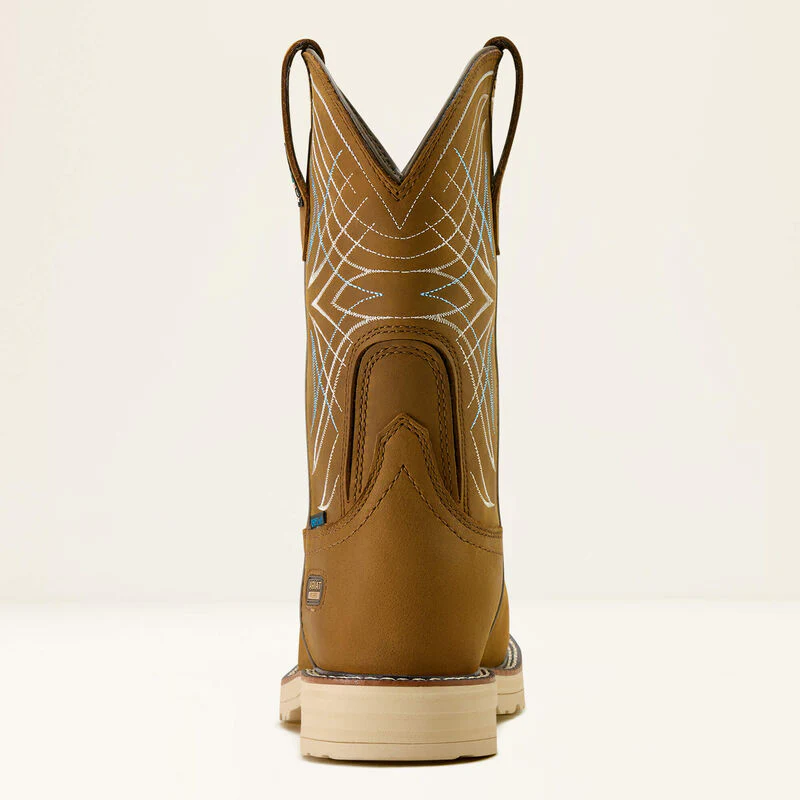 Ariat Women's CSA Activator Waterproof Wide Square Toe Work Boot - Image 4