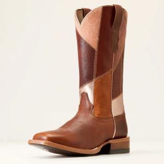 Ariat Women's Frontier Patchwork Western Boot -Clearance
