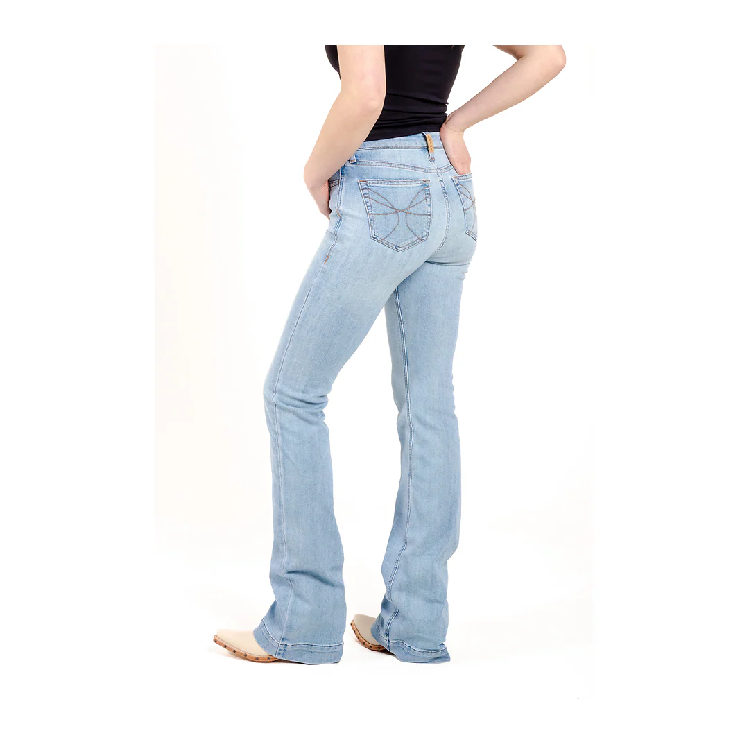 Ariat Women's High Rise Marine Slim Trouser - Image 2