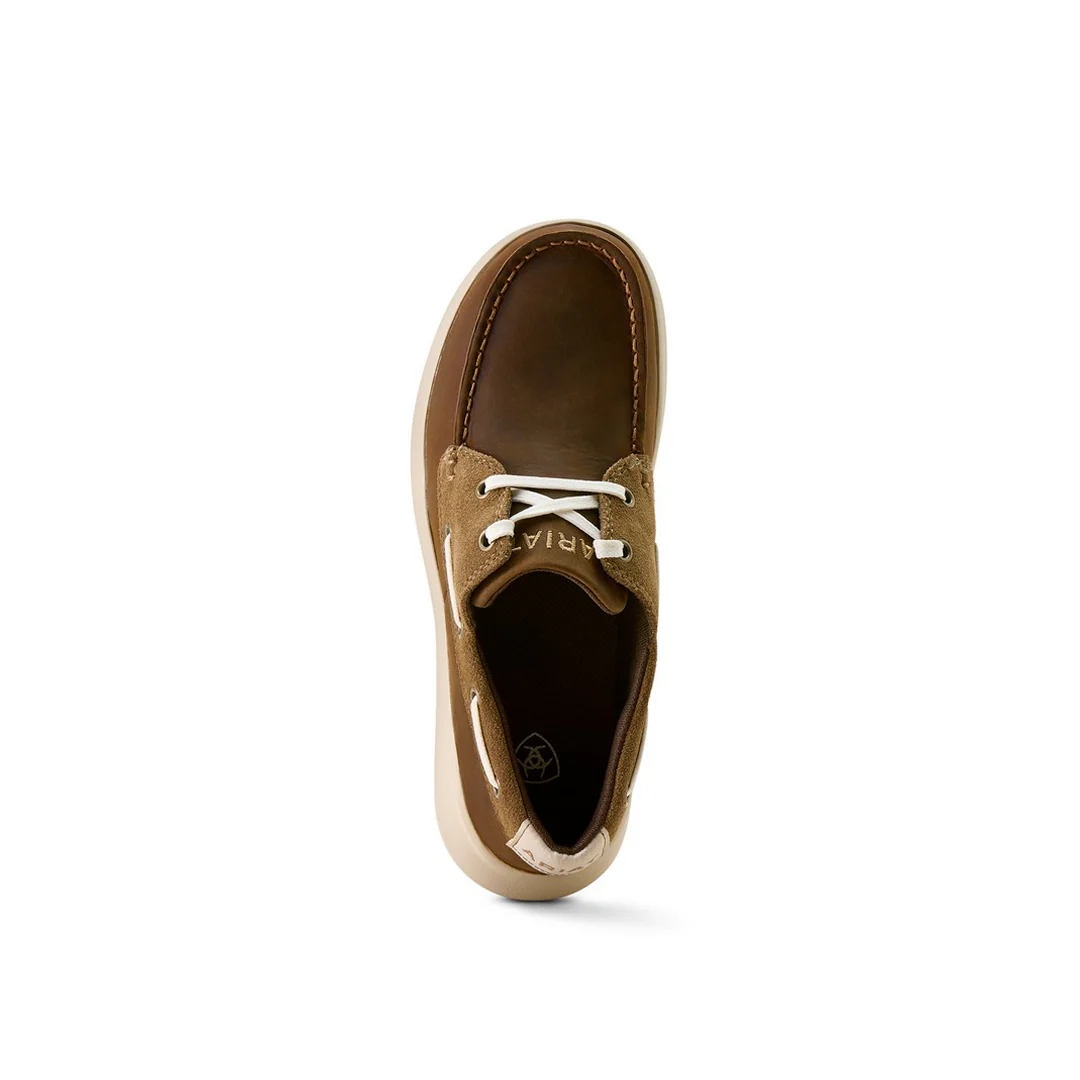 Ariat Women's Hilo Shore Brown Bomber Shoe - Image 2