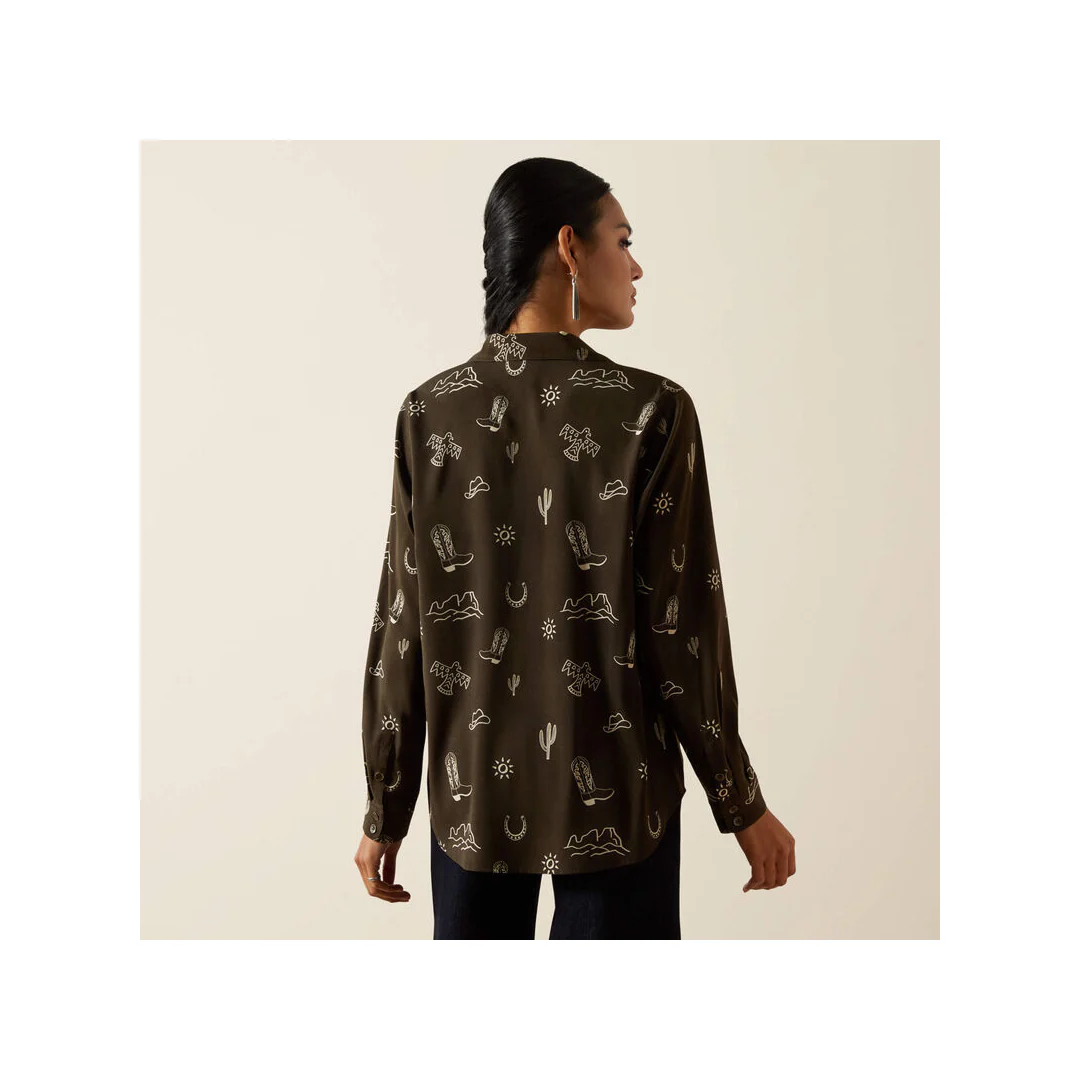Ariat Women's Homestyle Button Up Shirt - Image 2