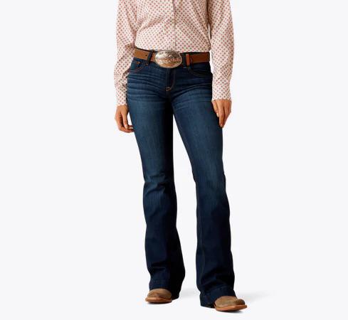 Ariat Women's Julianna Pennsylvania Dark Wash Trouser Jeans-CLEARANCE