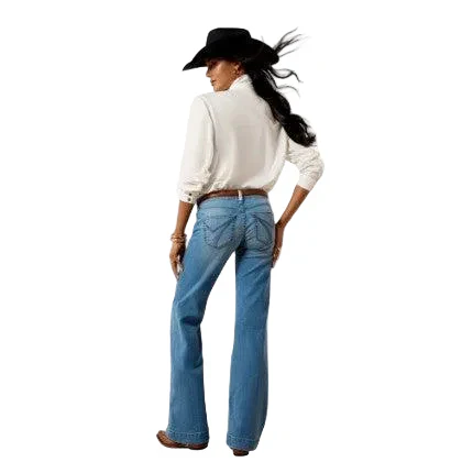 Ariat Womens Mid Rise Sherry Trouser Jeans - Image 2