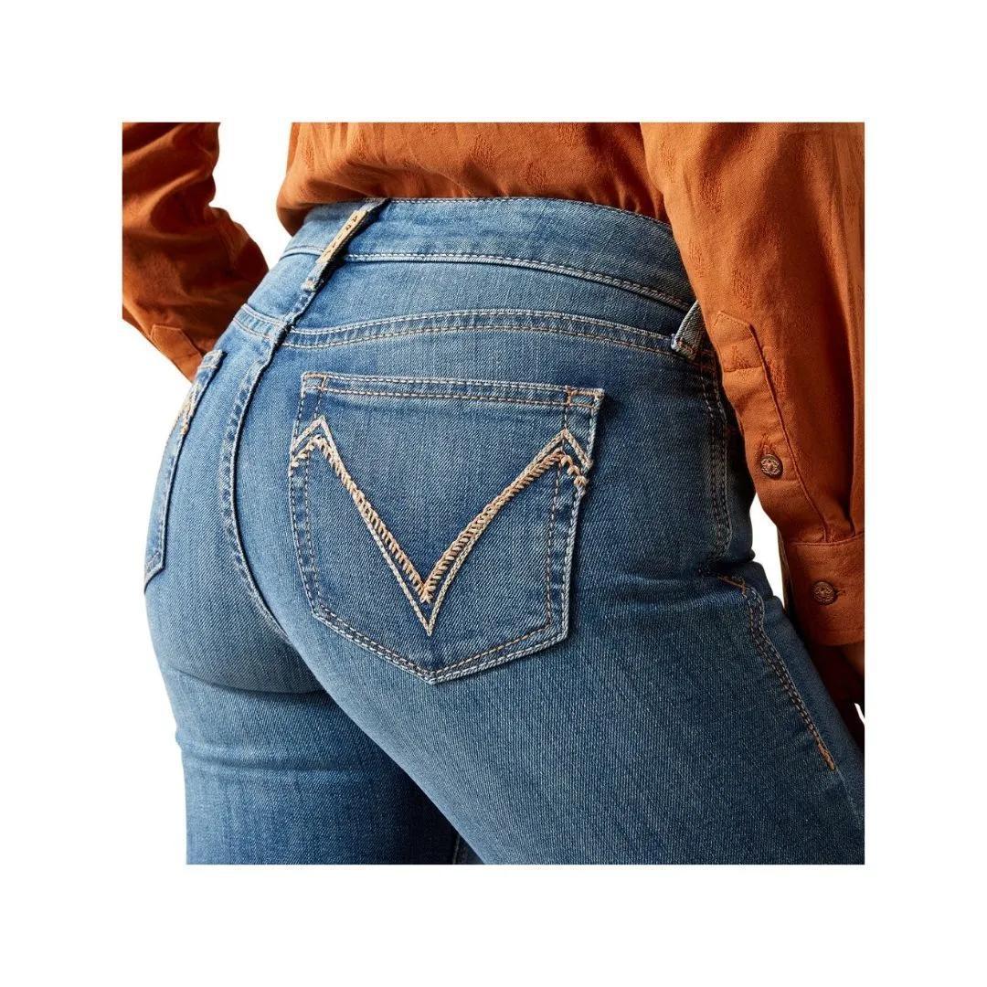 Ariat Women's Perfect Rise Isabelle Wide Trouser Jeans - Albuquerque - Image 3