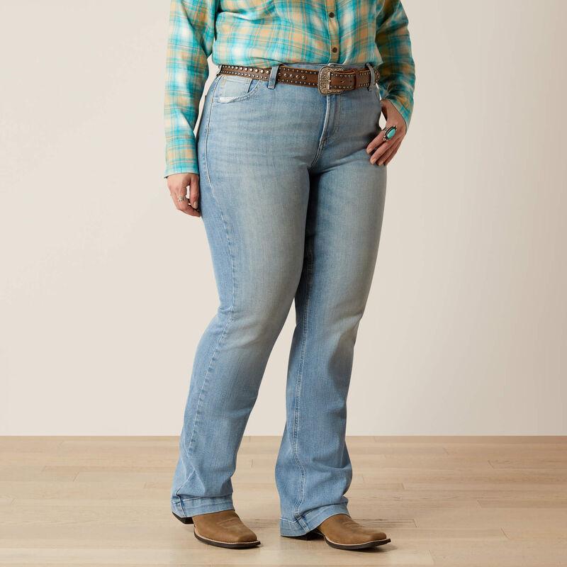 Ariat Women's Perfect Rise Nia Slim Trouser Jeans-CLEARANCE - Image 3