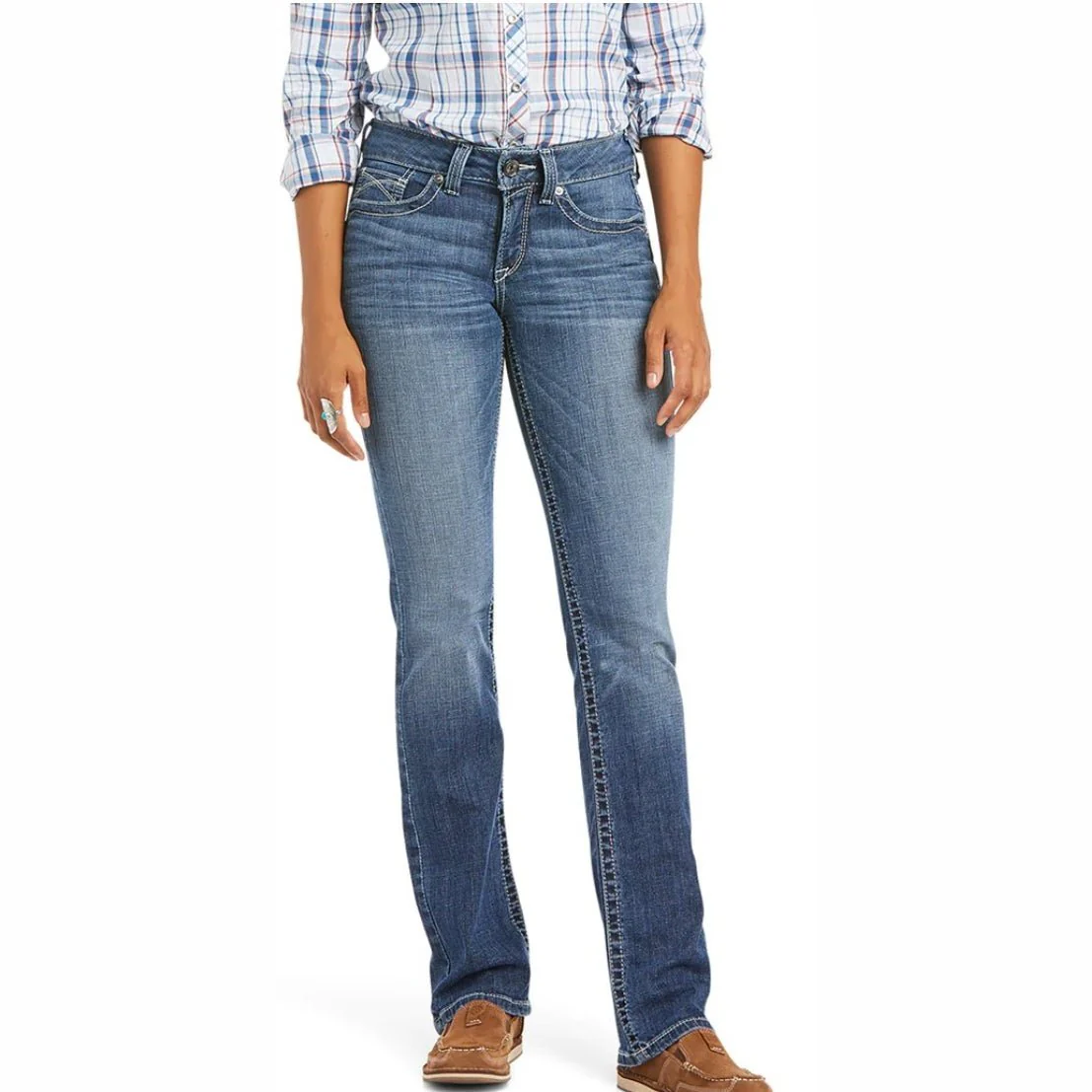 Ariat Women’s Perfect Rise Straight Sunstruck - clearance