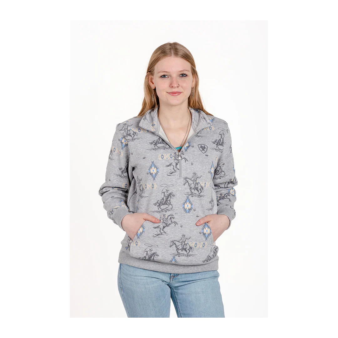 Ariat Women's Quarter Zip Sweatshirt