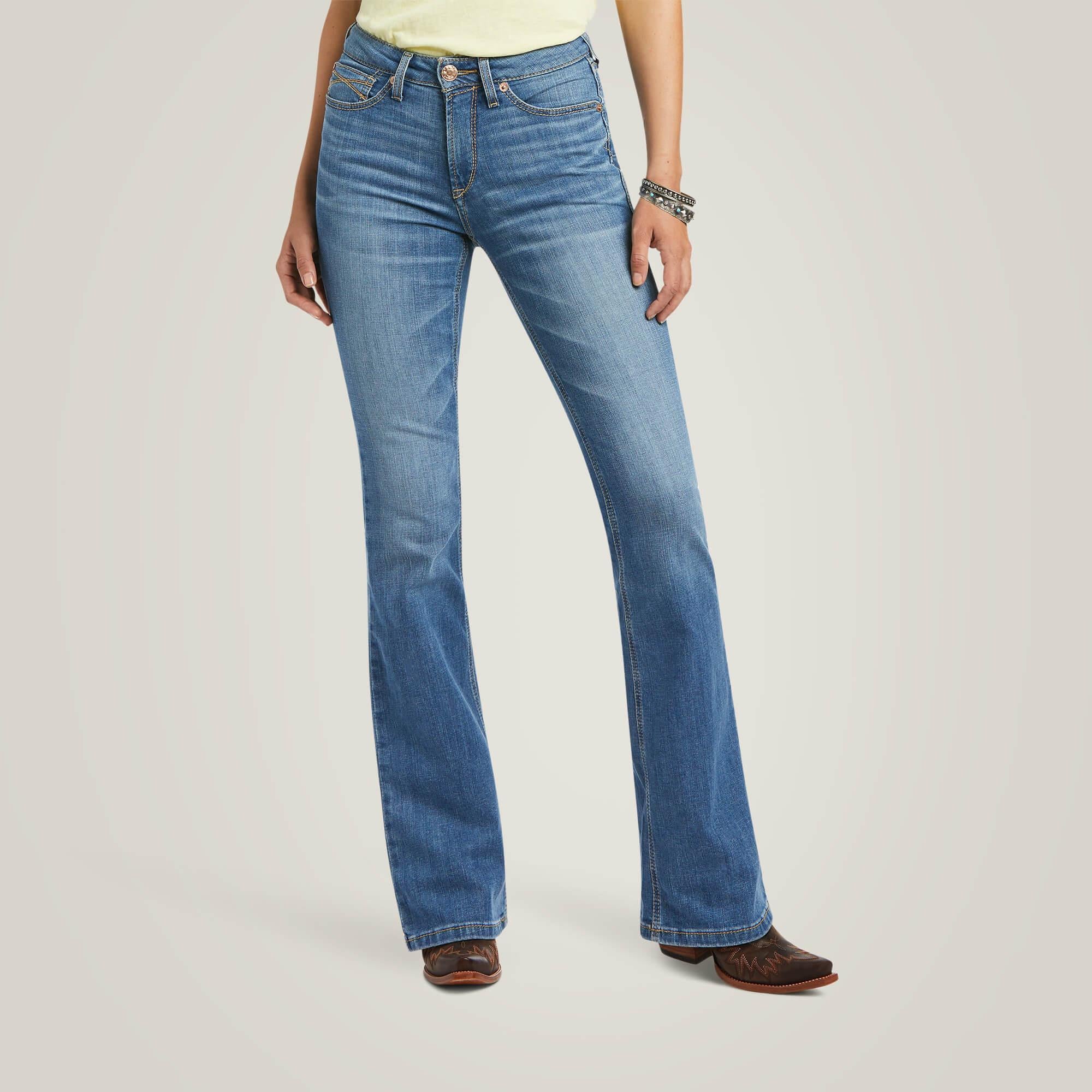 Ariat Women's R.E.A.L High Rise Daniela Boot Cut Jean