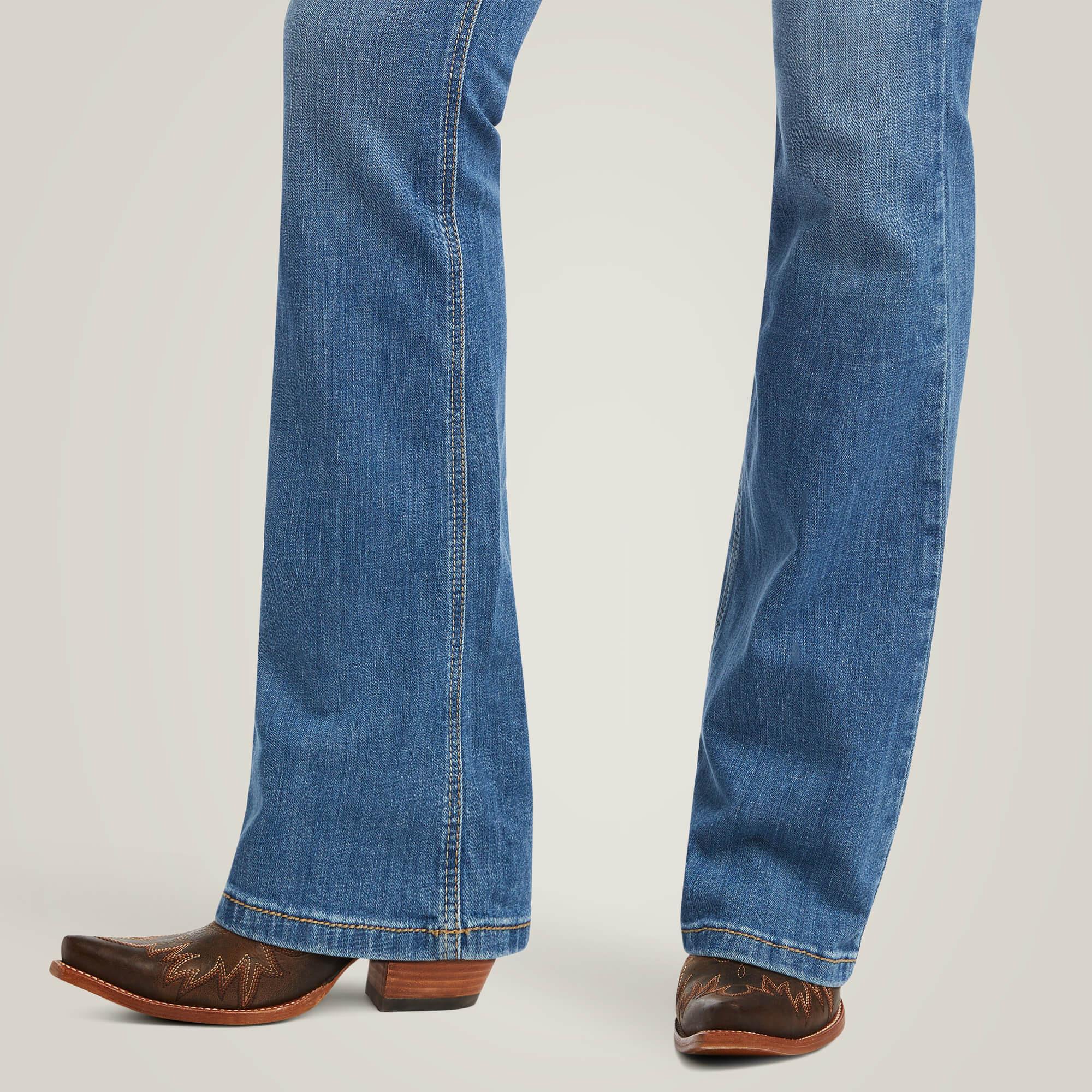 Ariat Women's R.E.A.L High Rise Daniela Boot Cut Jean - Image 5
