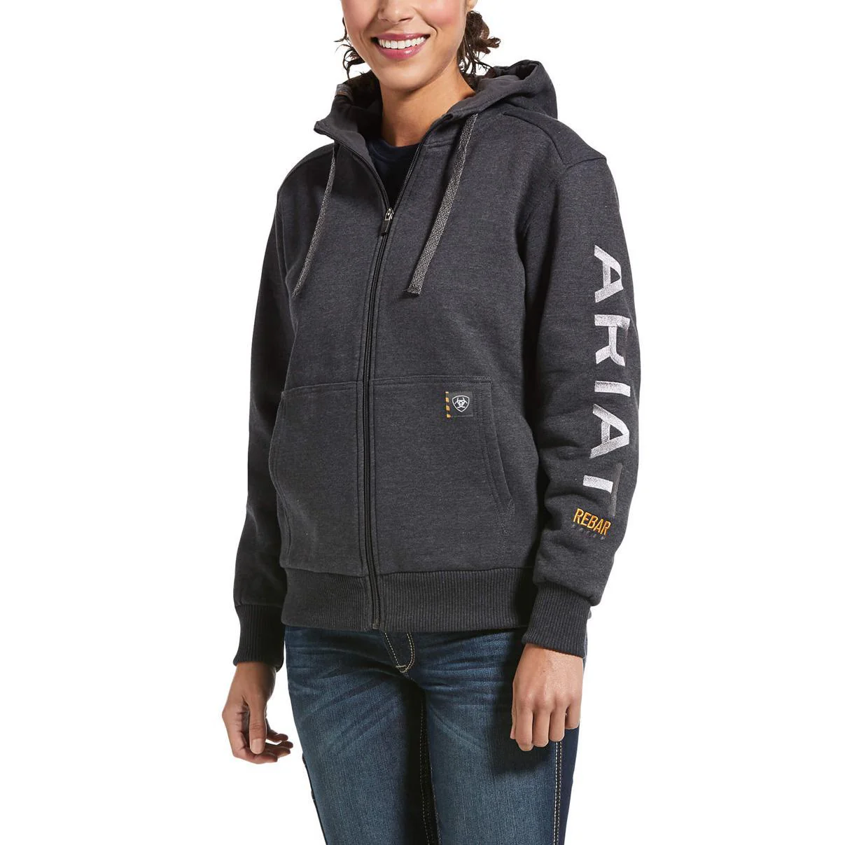 Ariat Women's Rebar Full Zip Work Hoodie