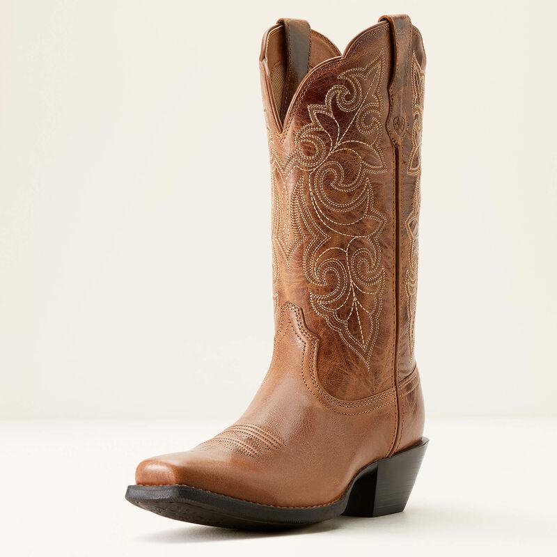 Ariat Women's Round Up Square Toe Cowgirl Boot - Image 8