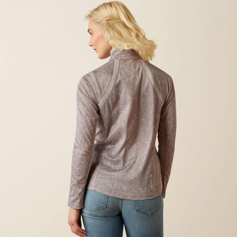 Ariat Women's Sunstopper 3.0 1/4 Zip Baselayer - Image 3