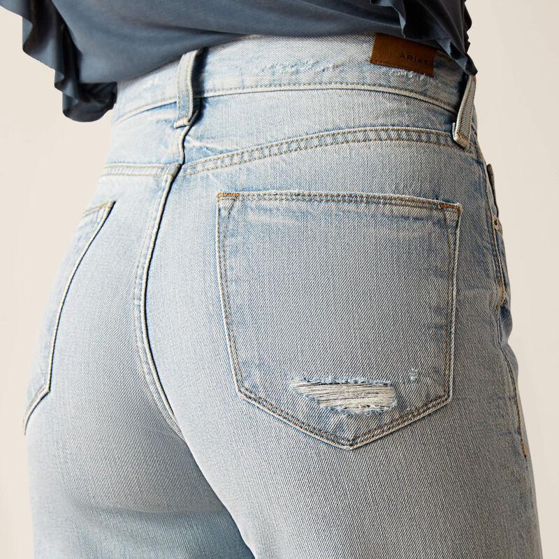 Ariat Women's Ultra High Rise Tomboy Straight Jean - CLEARANCE - Image 4