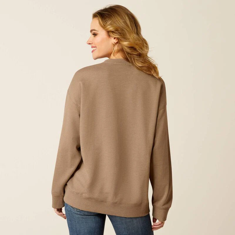 Ariat Women's Western Days Oversized Sweatshirt - CLEARANCE - Image 3
