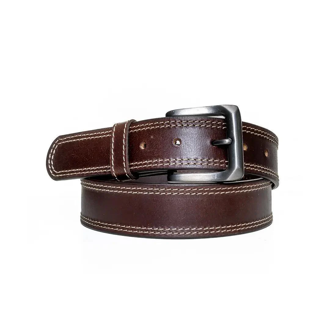 ASF Leathers Men's Full Grain Smooth Leather Belt - Image 8