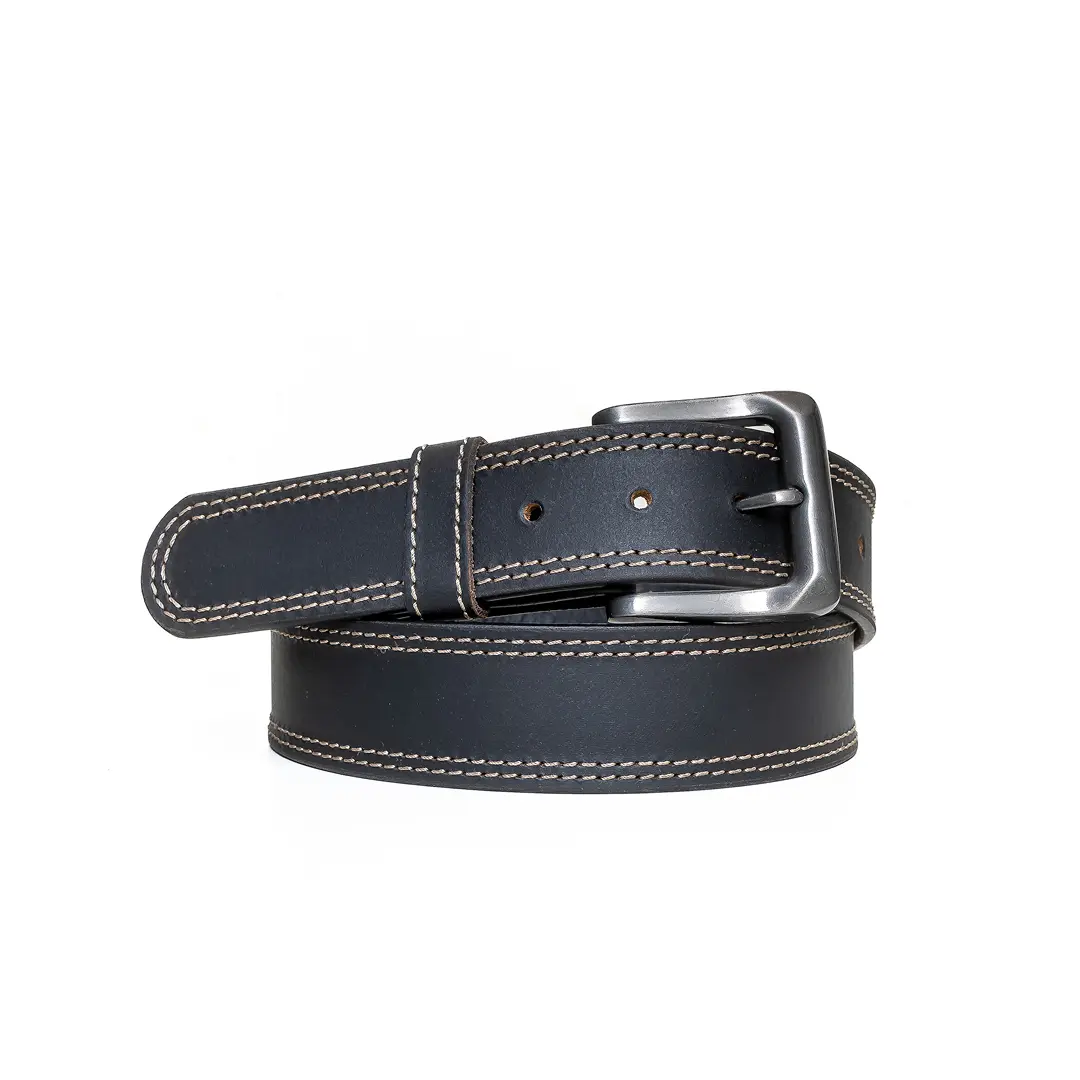 ASF Leathers Men's Full Grain Smooth Leather Belt - Image 9