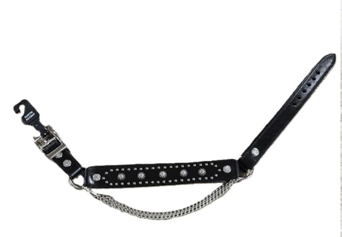 Austin Accents Leather Boot Bracelets With Studs