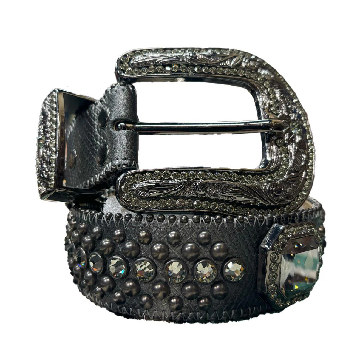 B.B. Simon Women's Belts Black - CLEARANCE
