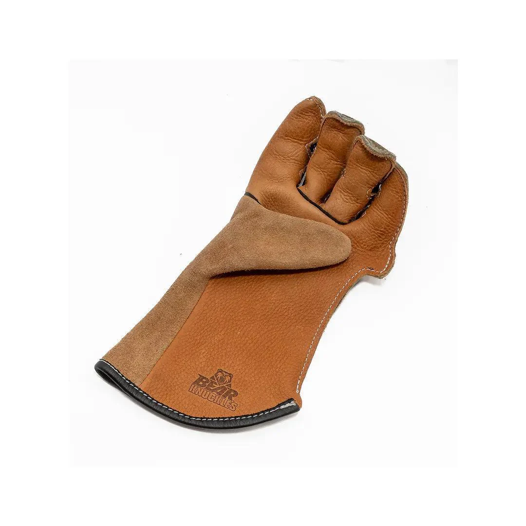 B Bar B Left-Hand Double Wedge Bareback Riding Glove - Unpadded - Image 3