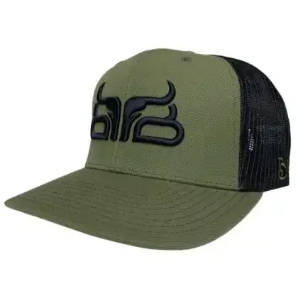Baredown Brand Flat Bill Snapback Forest