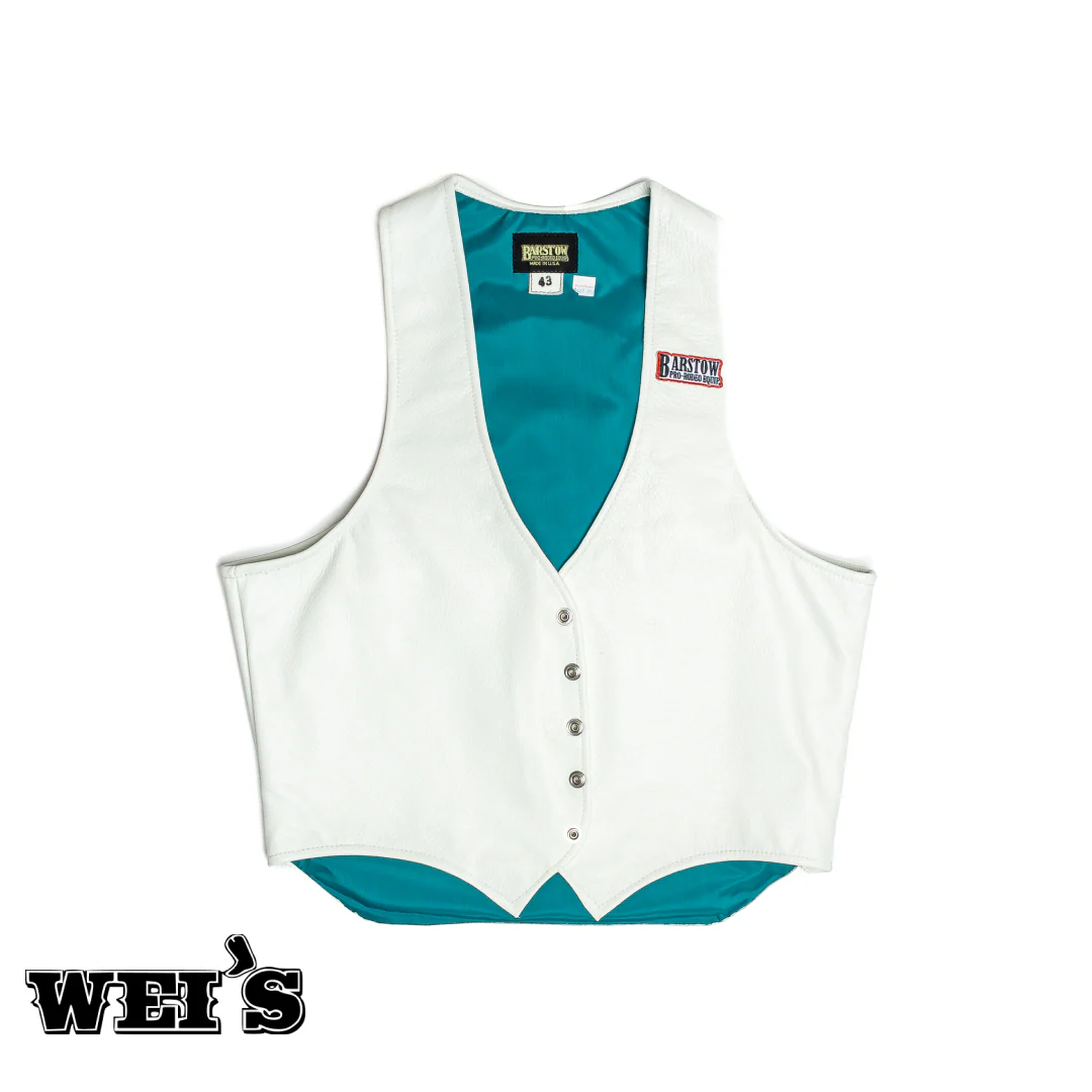 Barstow Pro-Rodeo Equip in White, Black, Cream - Image 2