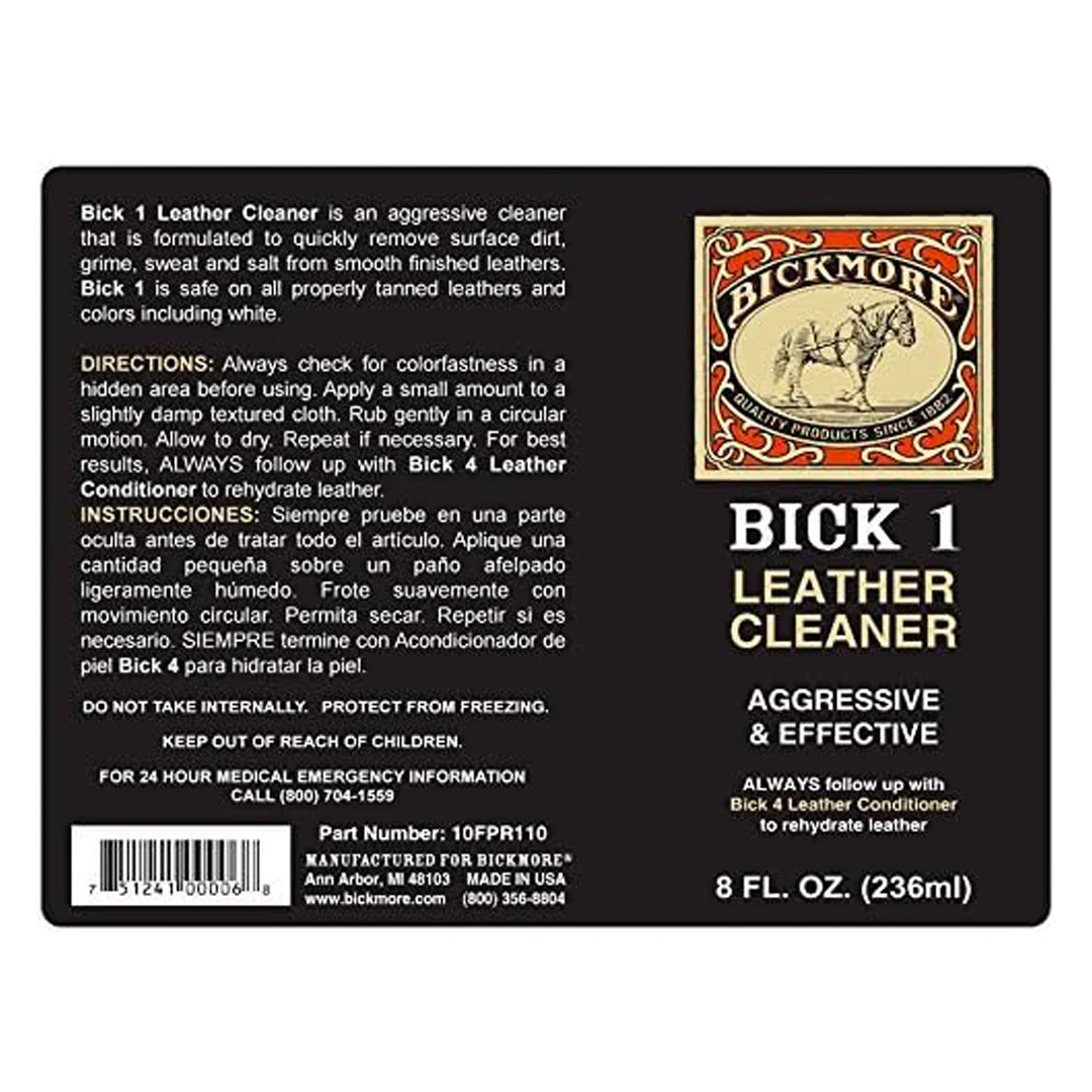 Bick 1 Leather Cleaner 8 oz. - Image 2