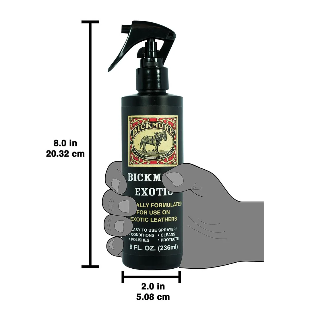 Bickmore Exotic - Specially Formulated Leather Spray 8oz - Image 3
