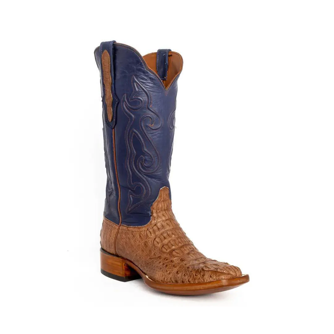 Black Jack Women's Cowboy Boots 13" Exotic Caiman Belly - Image 3
