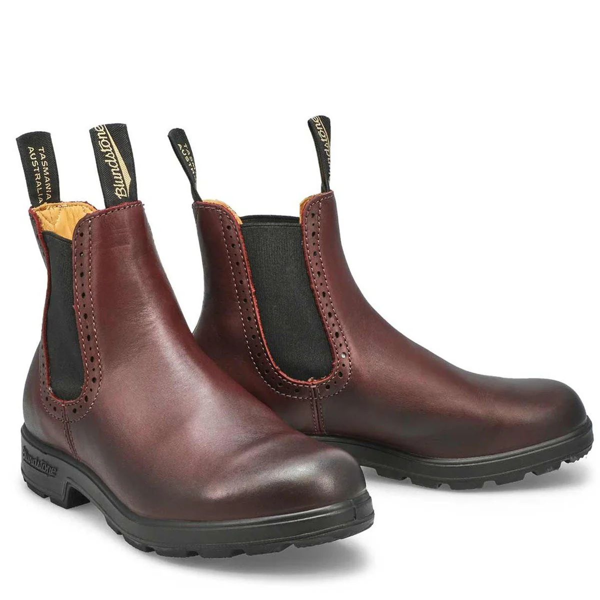 Blundstone Unisex Casual Boots Chelsea Original Hi Top Shiraz - Image 6