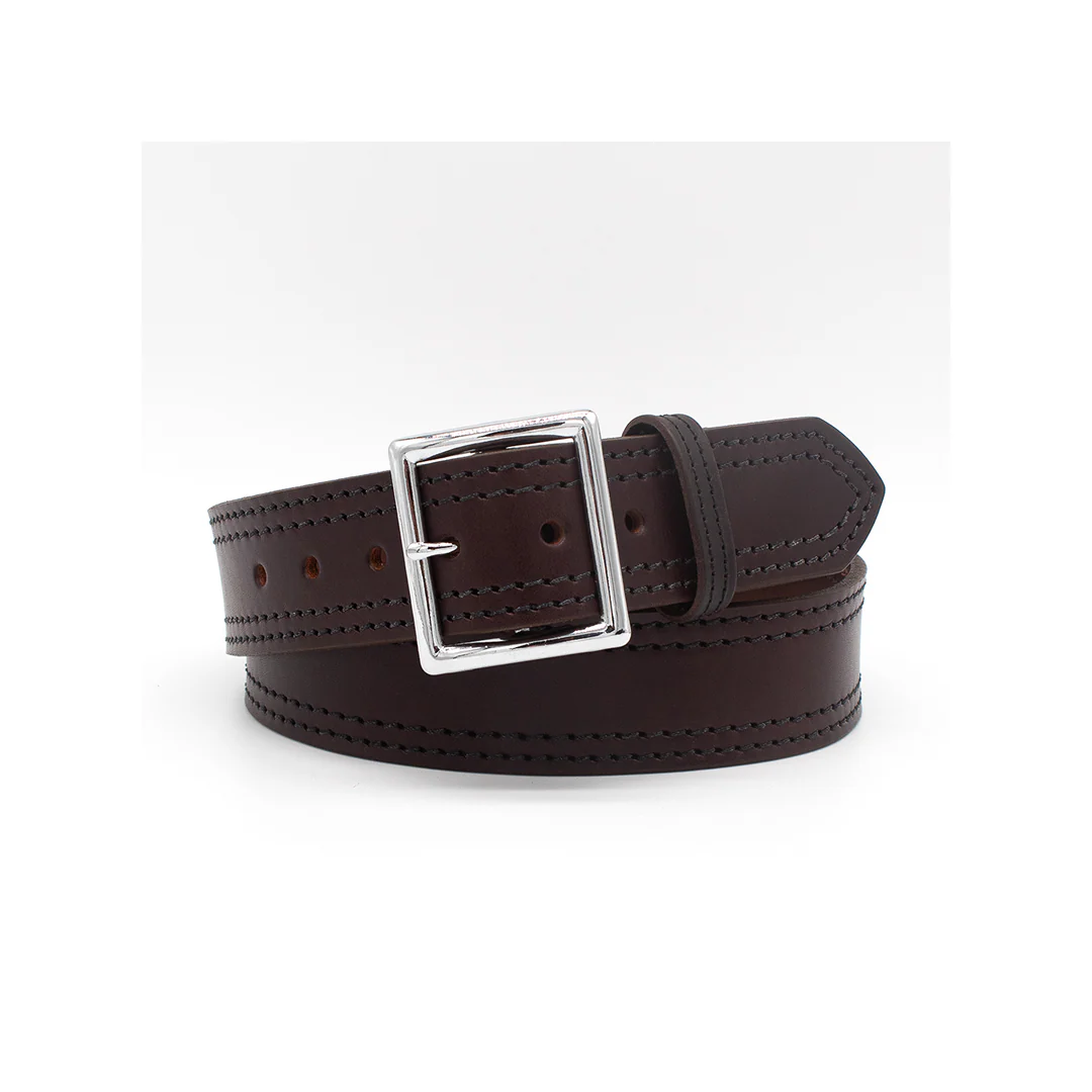 Boston Leather 1.75″ 10-12 OZ, Garrison Belt With 4 Row Stitching - Image 42