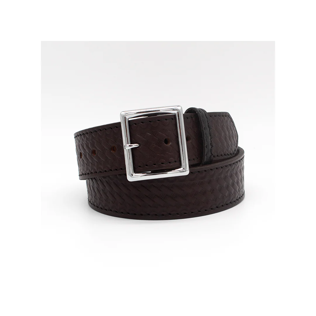 Boston Leather 1.75″ 10-12 Oz, Stitched Edge Garrison Belt - Image 29