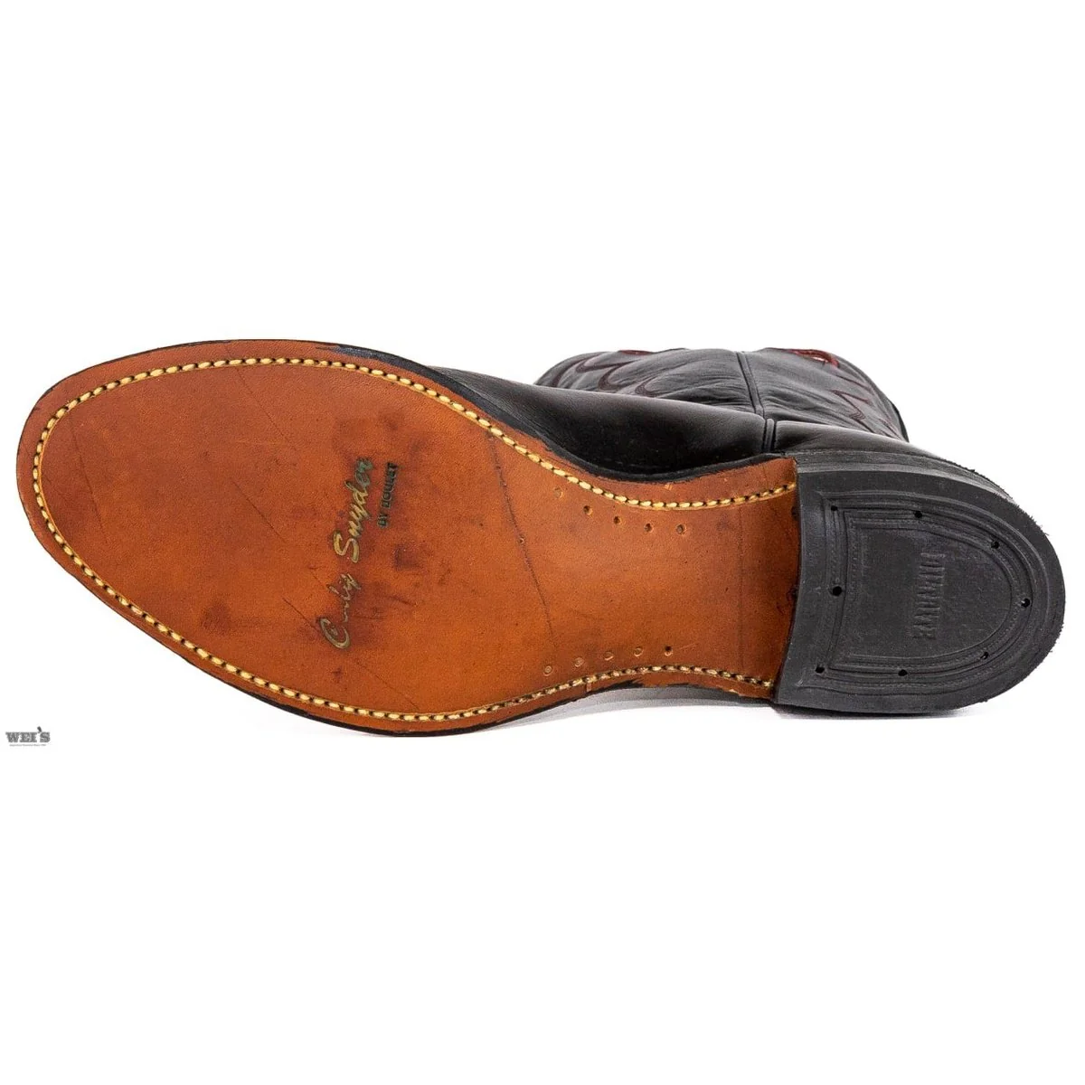 Boulet Men's Cowboy Boots 13" Cody Snyder Bullhide Roper Heel U Toe - Image 6