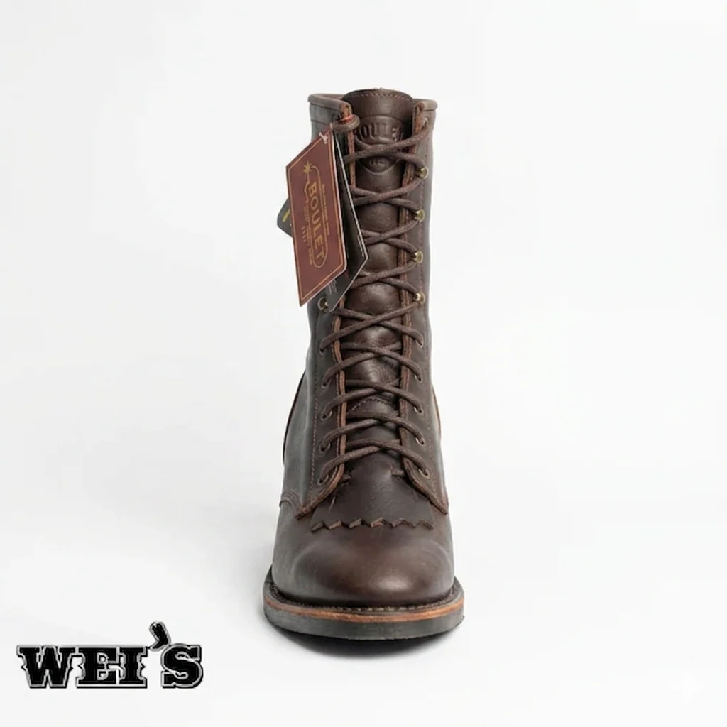 Boulet 11" Leather Packer Boot Men's - Image 3