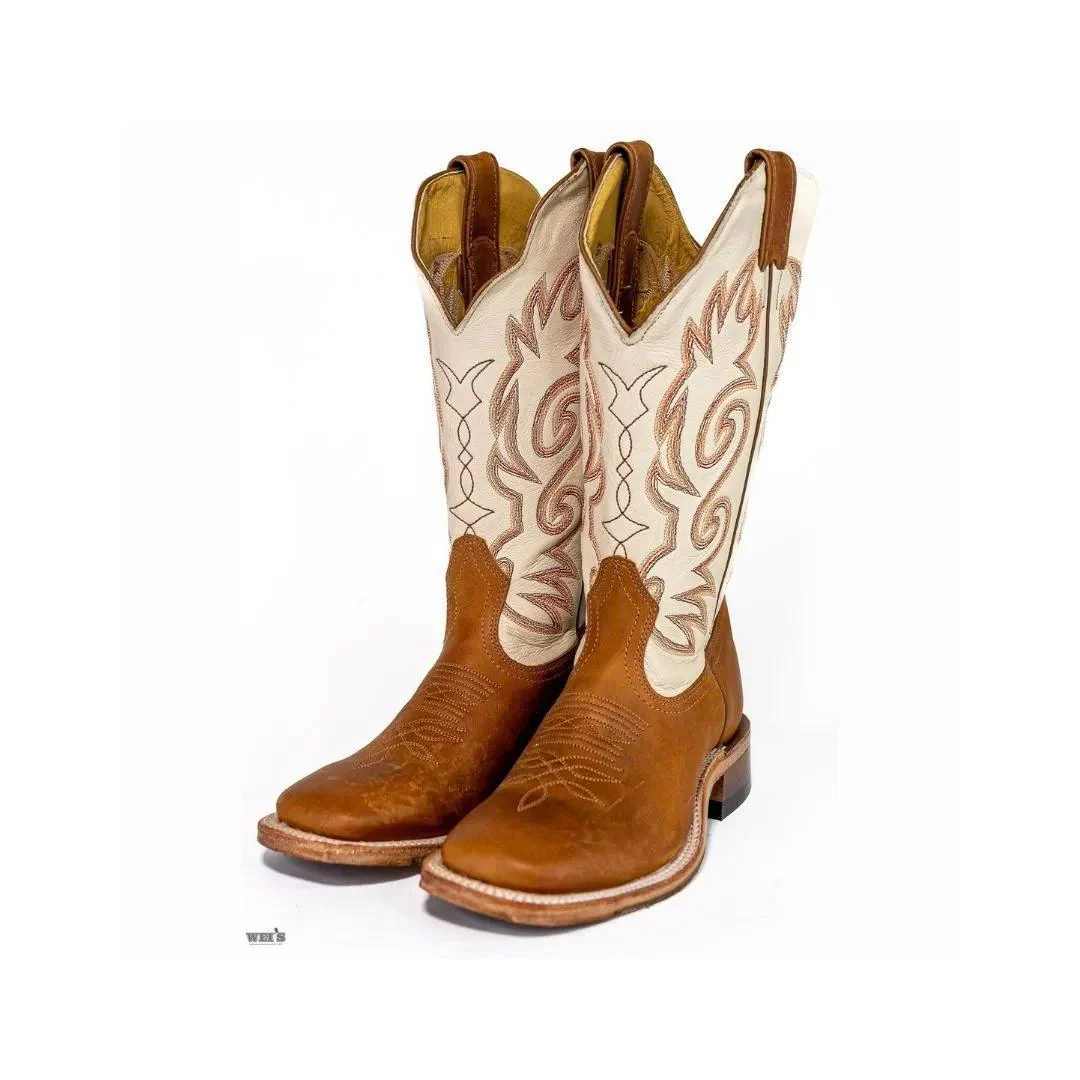 Boulet Women’s Cowgirl Boots 13" Wide Square Toe - Image 3