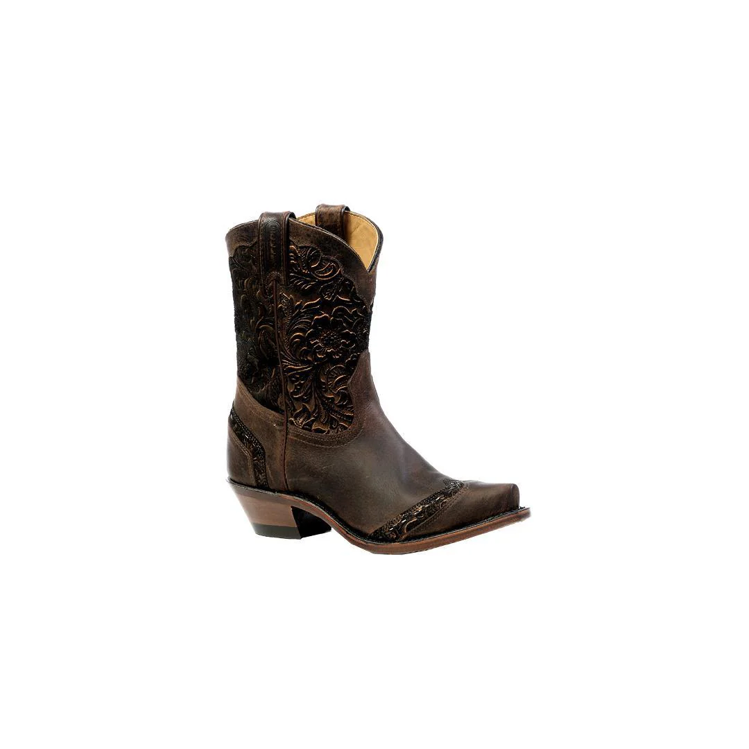 Boulet Women's Art Barocco Calf Split Tabac Cowgirl Boots - Image 7