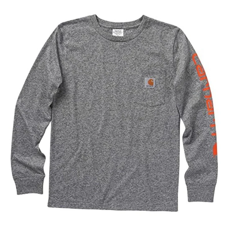 Carhartt Boy’s Long Sleeve Pocket Tee - Image 2